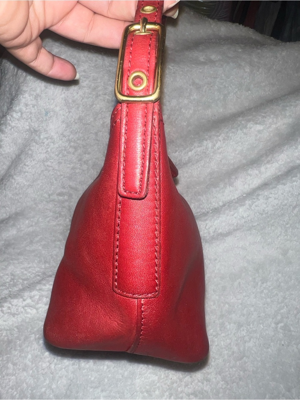 Vintage Y2K Coach mini red legacy No 9844 - Picture 6 of 13